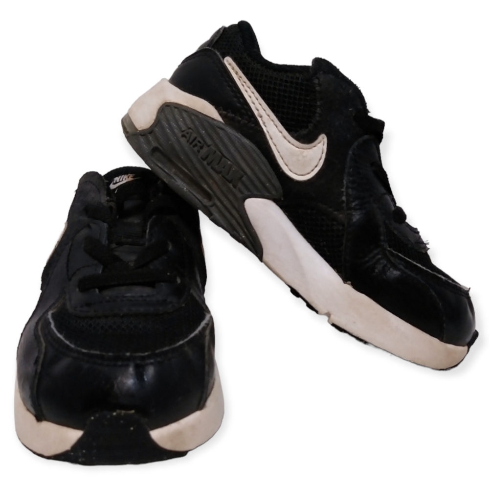 Black Nike Air Max Shoes Little Kids Size 9